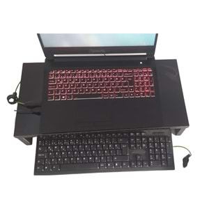 AYFEMOB Mdf Notebook & Laptop & Ekran Monitör Sehpa Stant Altlığı Altı