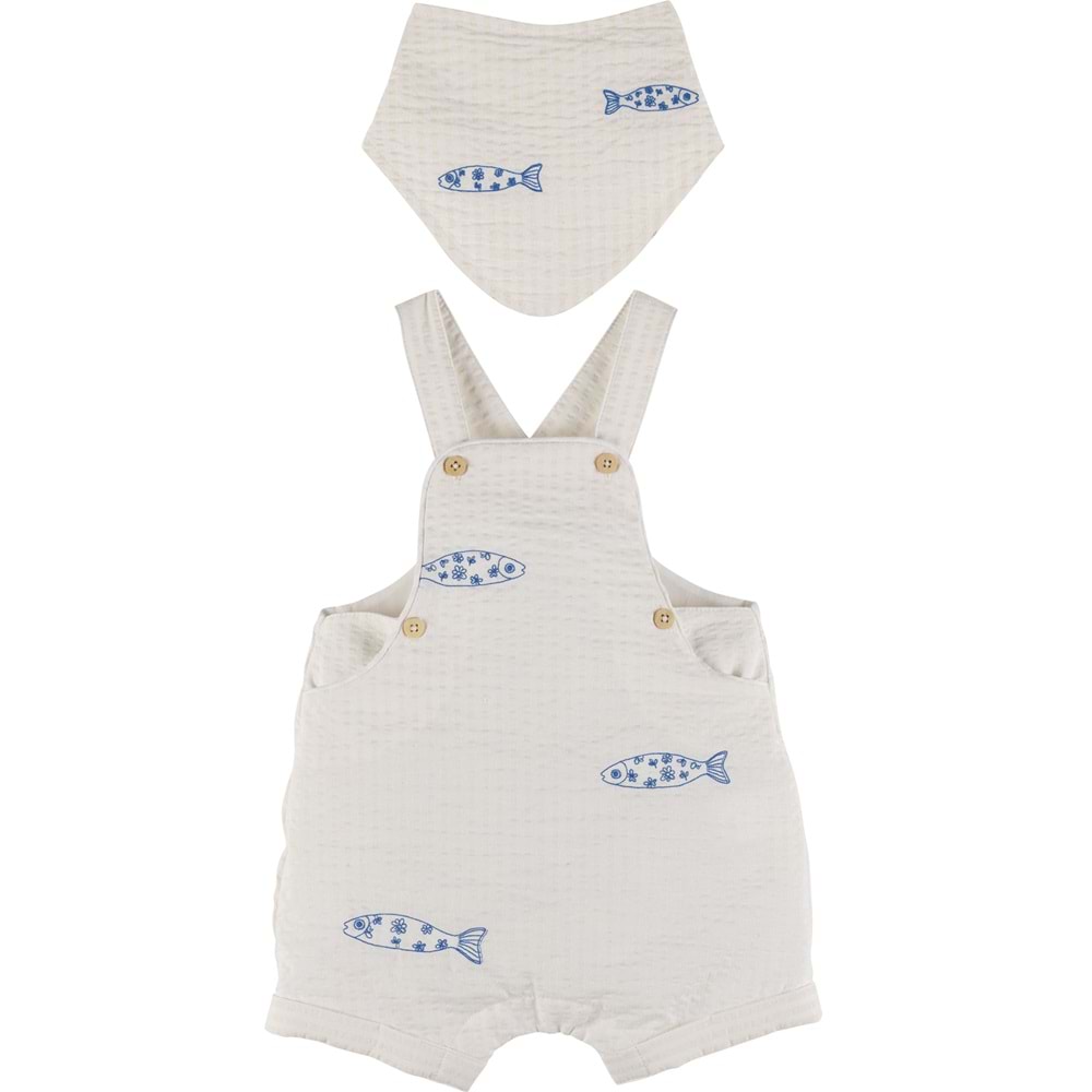 Fularlı Salopet 19399