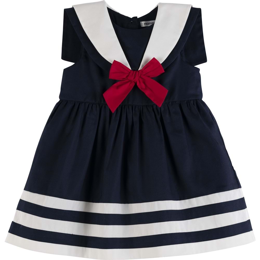 Marin Yakalı Elbise 19486