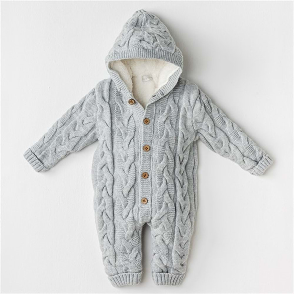 BEBEK TRİKO KOZMONOT PRAMSUIT KNITWEAR