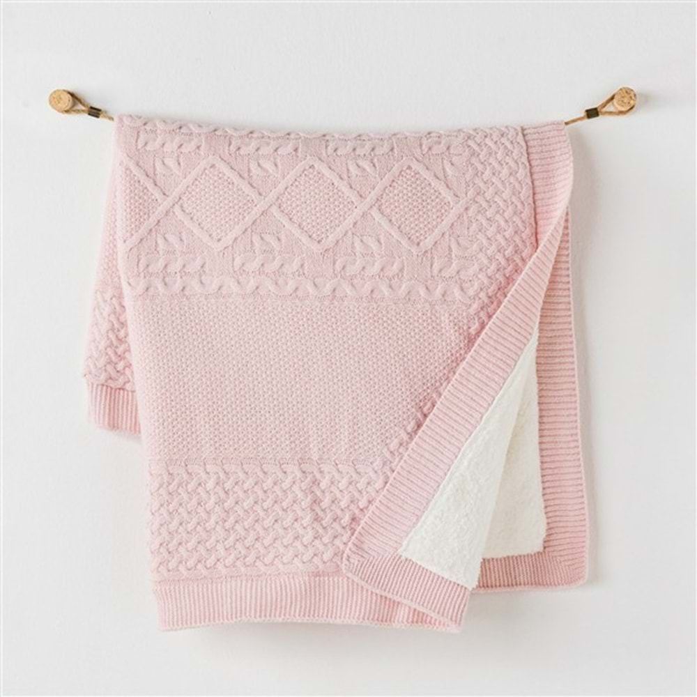 BEBEK TRİKO BATTANİYE KNITTED BLANKET 95x85