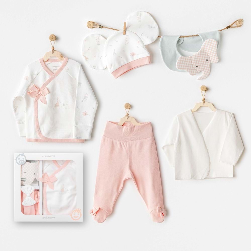 BEBEK HASTANE ÇIKIŞI 5 PCS NEWBORN SET LOVE FAMILY