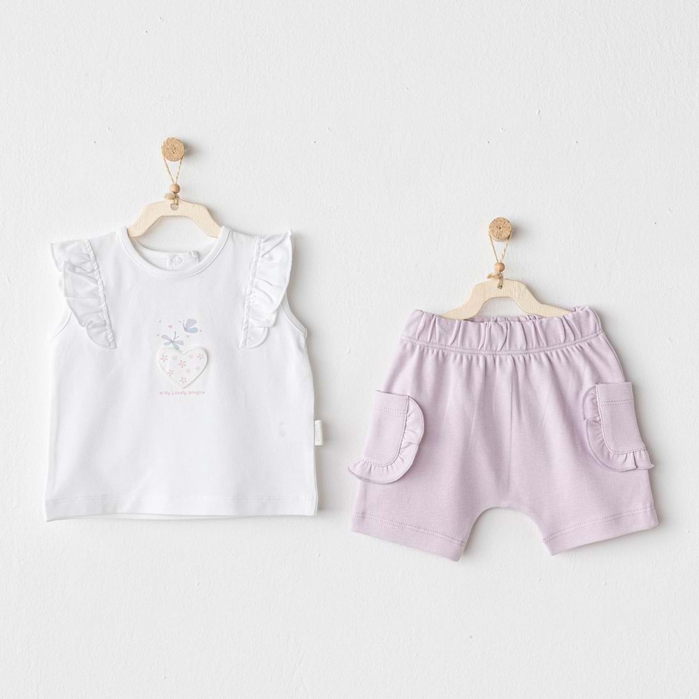 BEBEK TAKIM 2 PCS SET MAGICAL BUTTERFLY