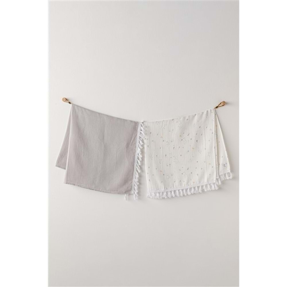 BEBEK BATTANİYE BLANKET 85X90 OCEAN IS MY HAPPY PLACE MUSLIN