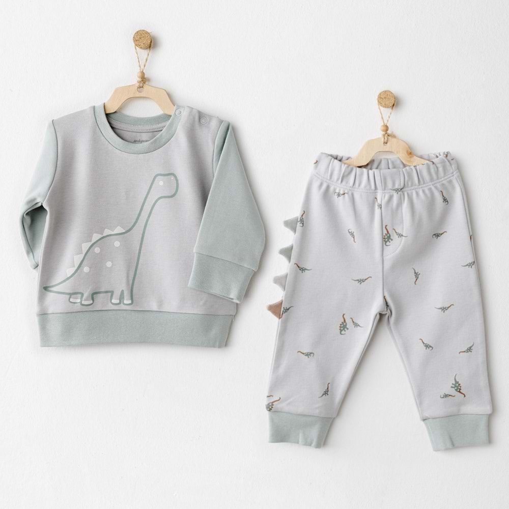 BEBEK TAKIM 2 PCS SET MUMMY S SNUGGLE SAURUS