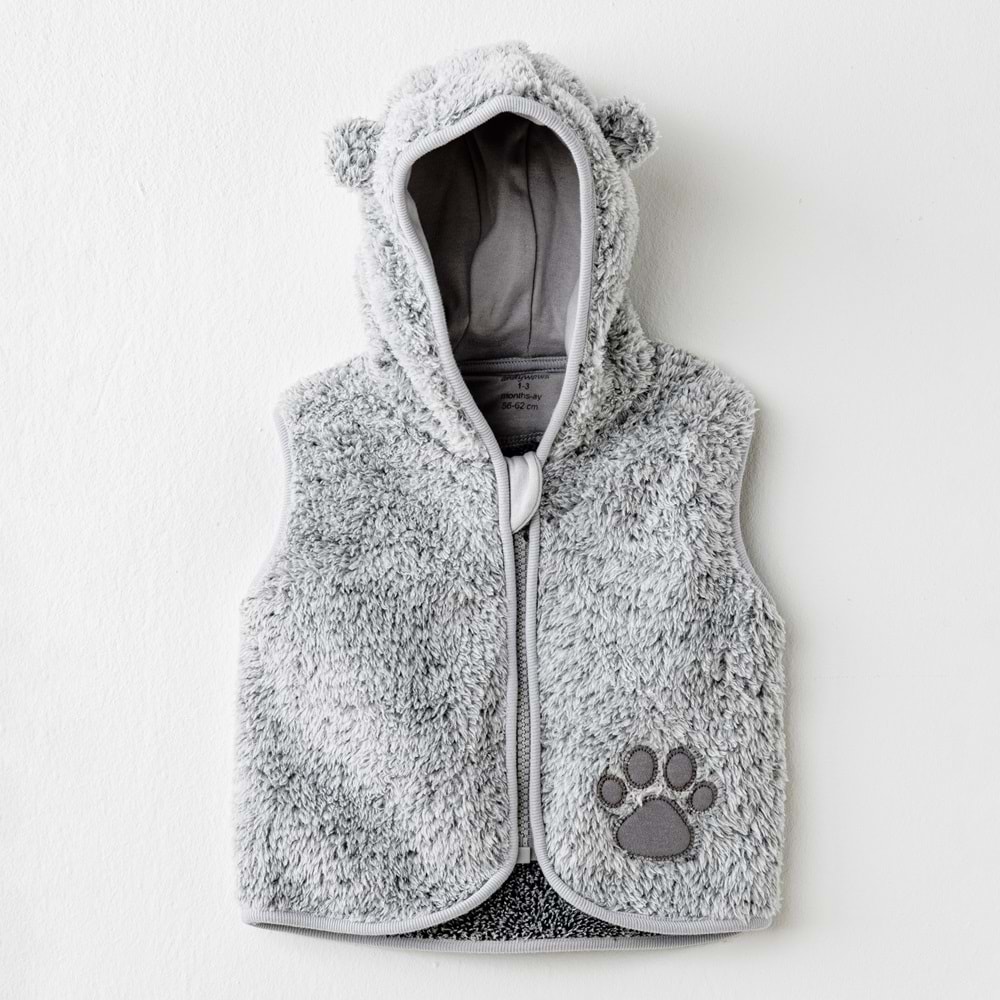 BEBEK YELEK VEST WELSOFT KEEP SMILING