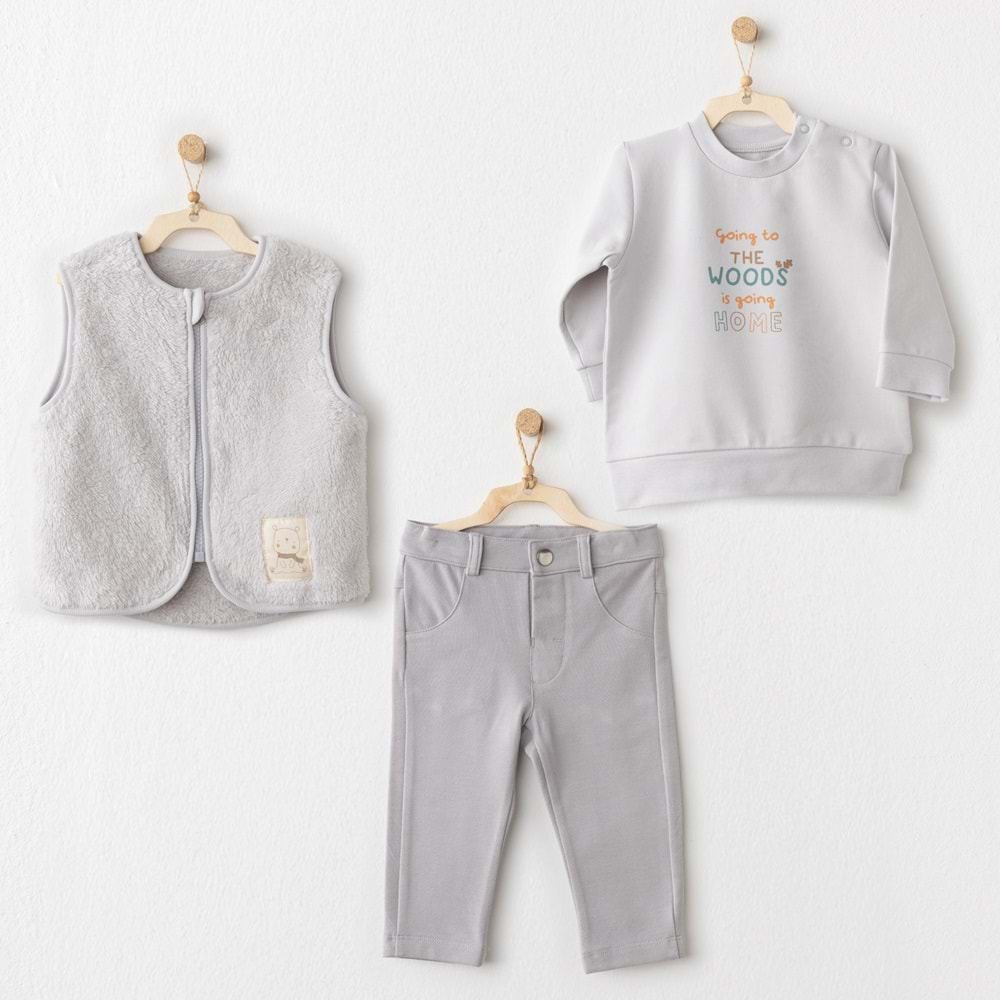 BEBEK TAKIM 3 PCS SET HELLO AUTUMN