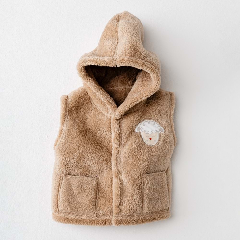 BEBEK YELEK VEST WELSOFT TINNY S SHEEPS