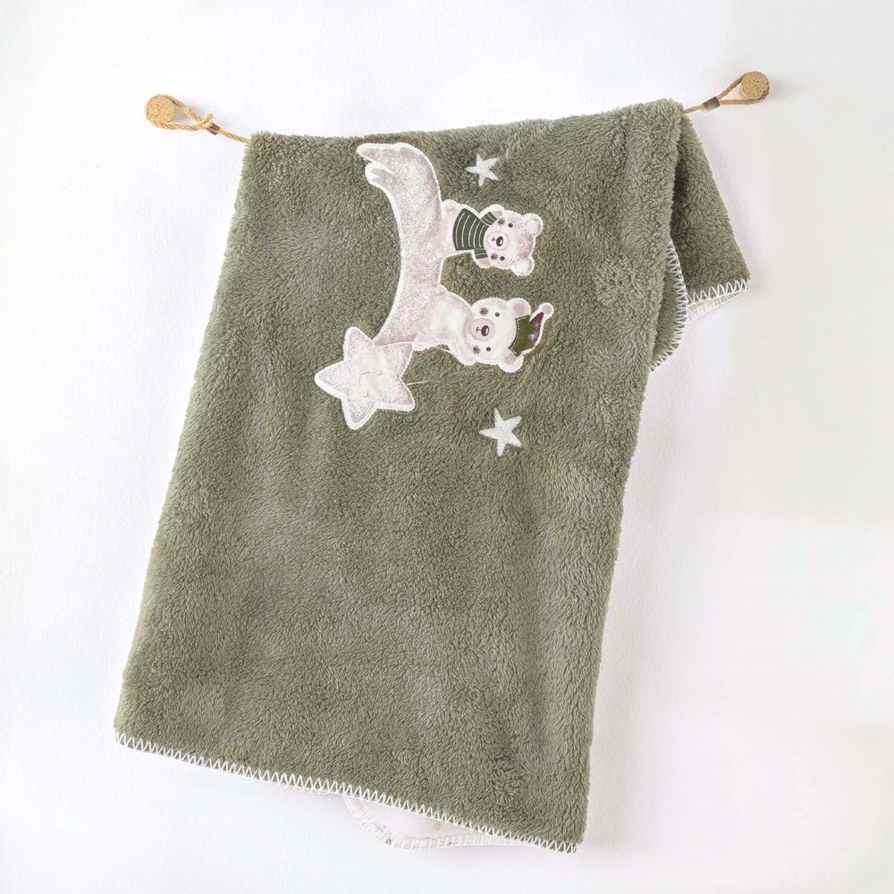 BEBEK BATTANİYE BLANKET 90X85 WELSOFT MY 1 ST WARDROBE