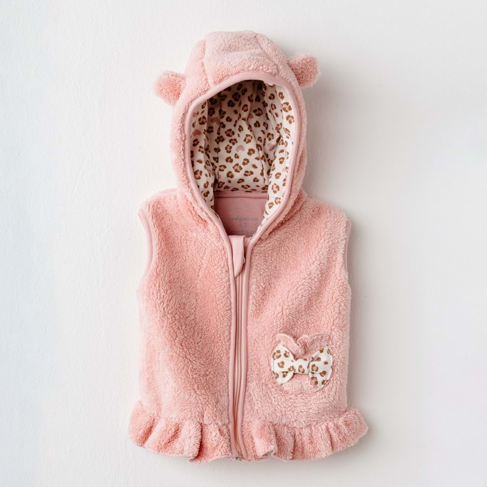 BEBEK YELEK VEST WELSOFT LITTLE LEOPARD
