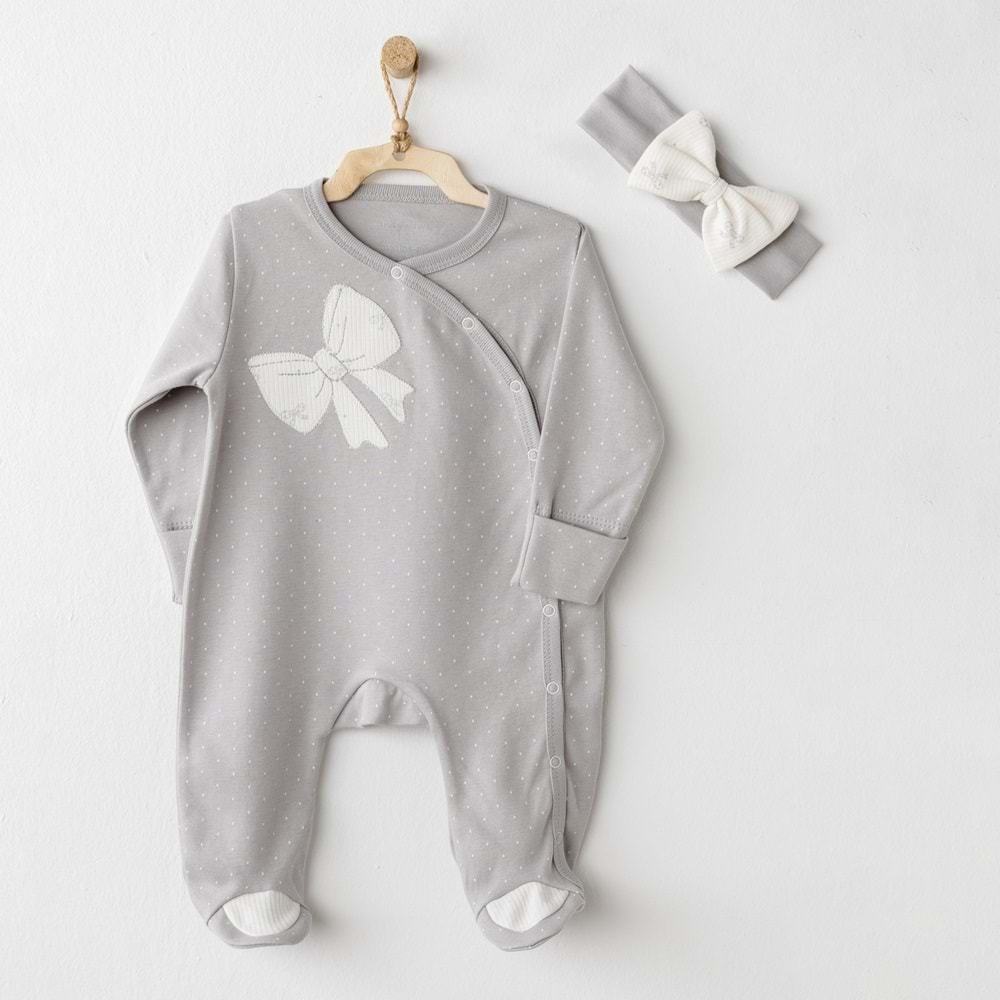 BEBEK TULUM TAKIM ROMPER BAND SET BABY BOW BLISS