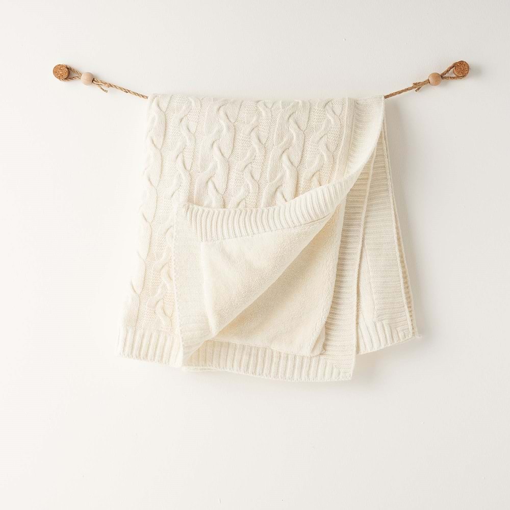 BEBEK TRİKO BATTANİYE KNITTED BLANKET 85X100