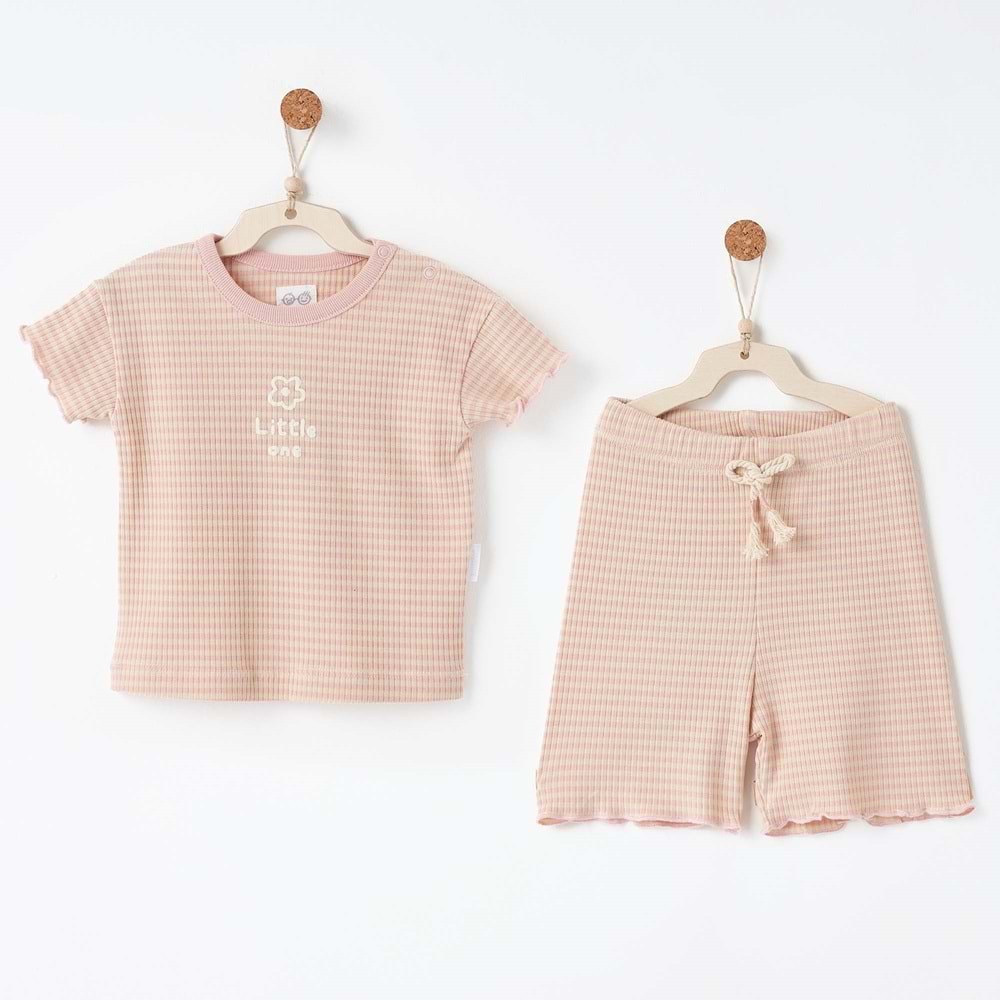 BEBEK TAKIM 2 PCS SET BAMBOO STRIPED