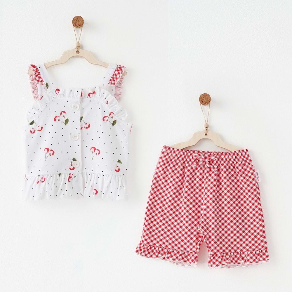 BEBEK TAKIM 2 PCS SET CHERRY CHATTY