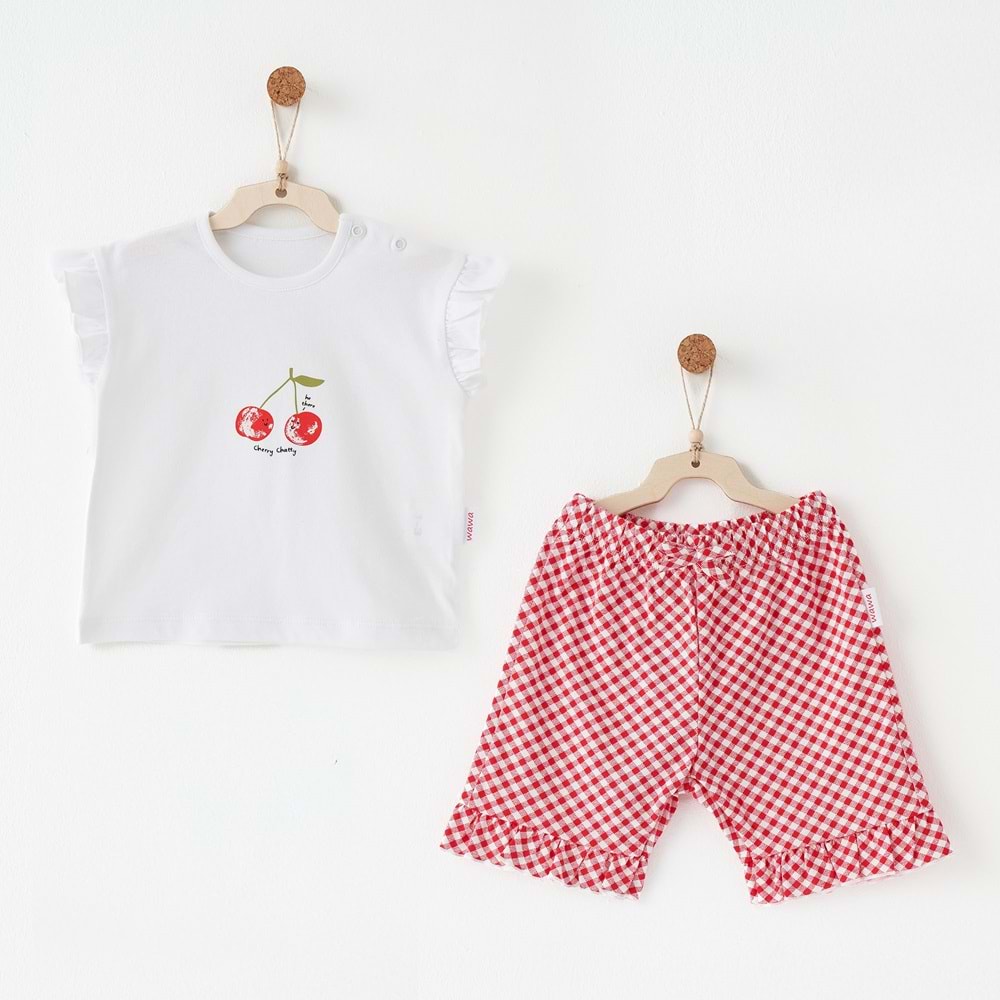 BEBEK TAKIM 2 PCS SET CHERRY CHATTY