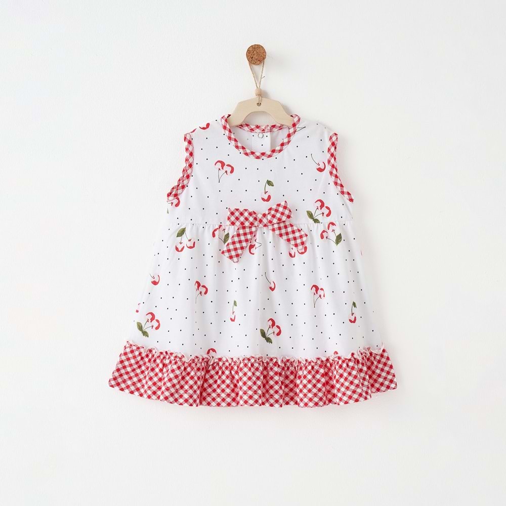 BEBEK ELBİSE DRESS CHERRY CHATTY
