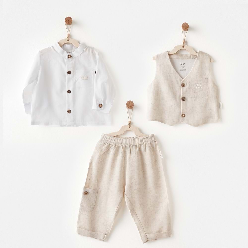 BEBEK TAKIM 3 PCS SET WAWA SPECIAL