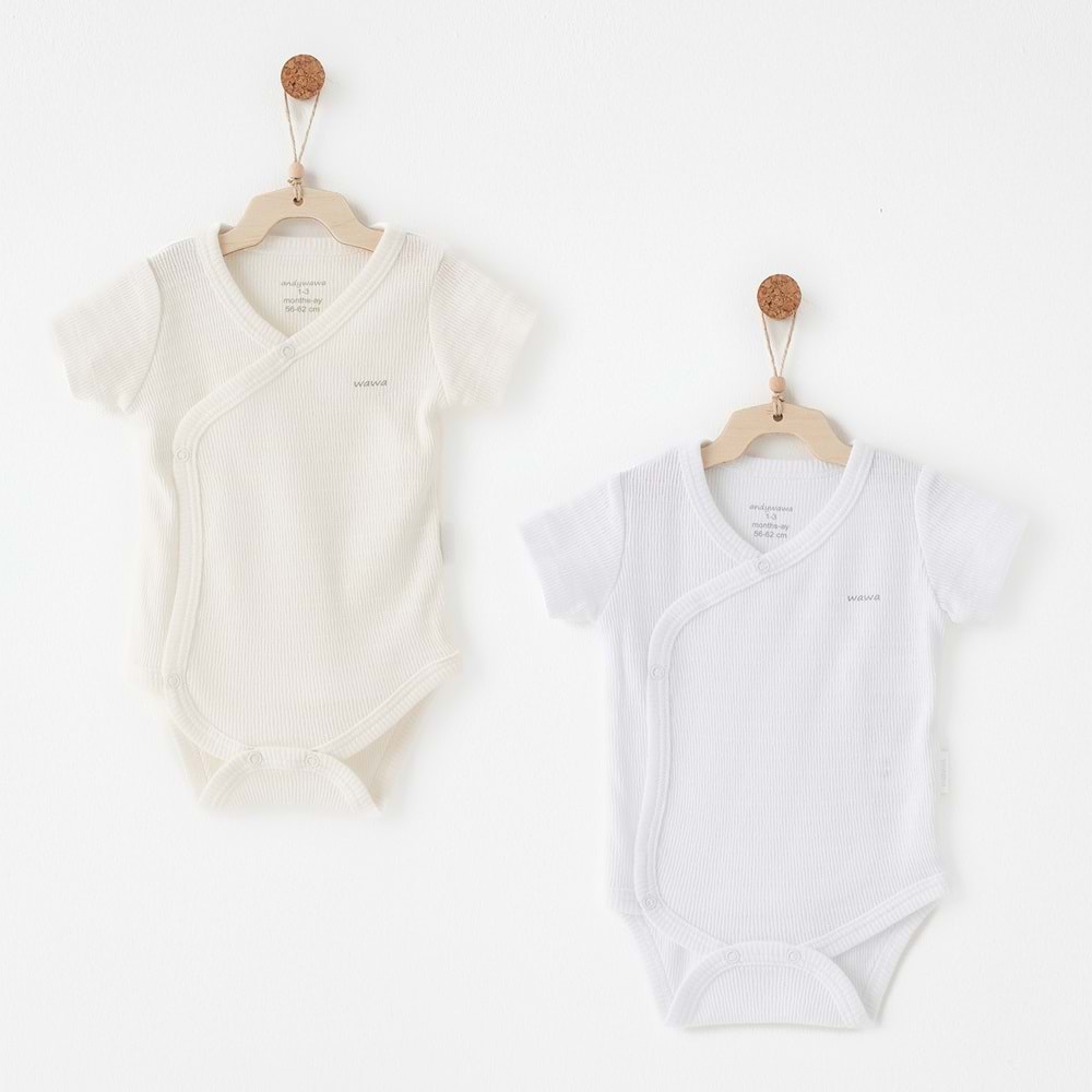 BEBEK ZIBIN BODY 2 PCS SIDE SNAP BODY JACQUARD SPECIAL MODAL