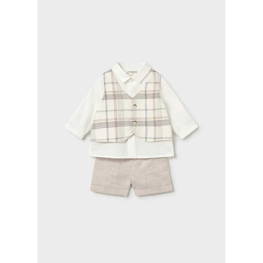 SORT GOMLEK YELEK SET