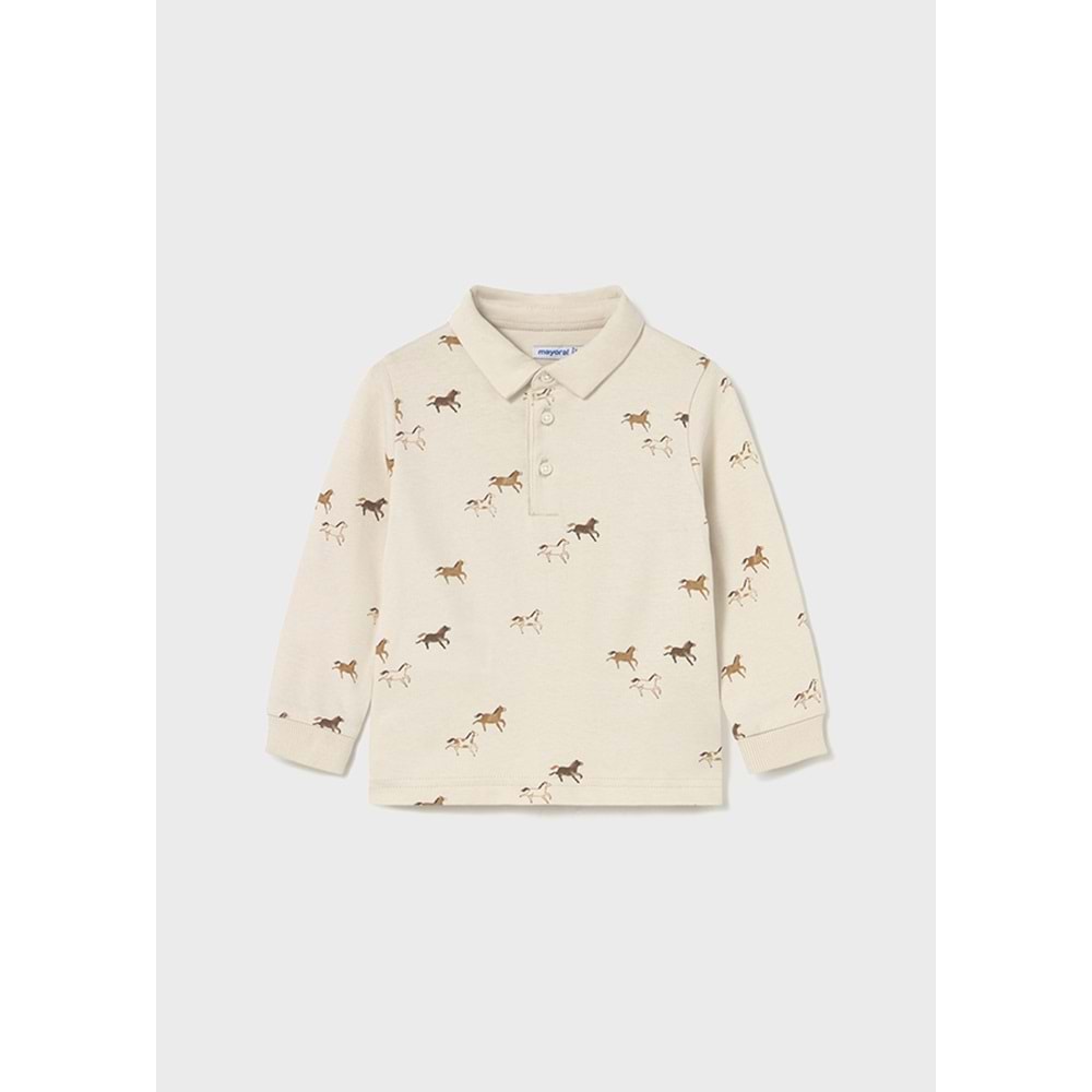 Polo-Uzun Kol Baskılı