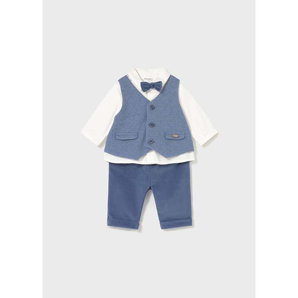 SET-YELEK-BLUZ VE PANTOLON