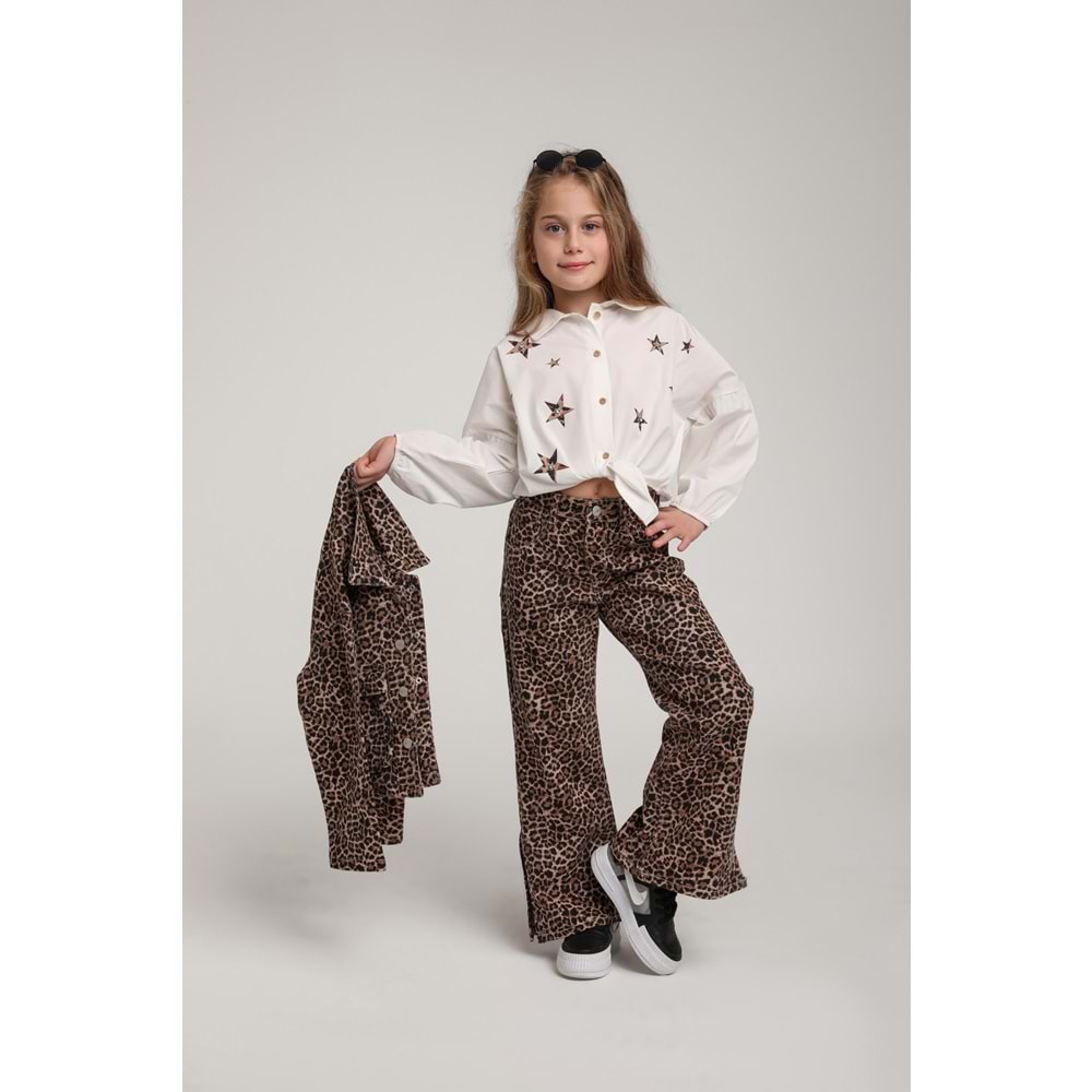 25145 GARS PANTOLON 10-14 - LEOPAR - 10-11 YAŞ