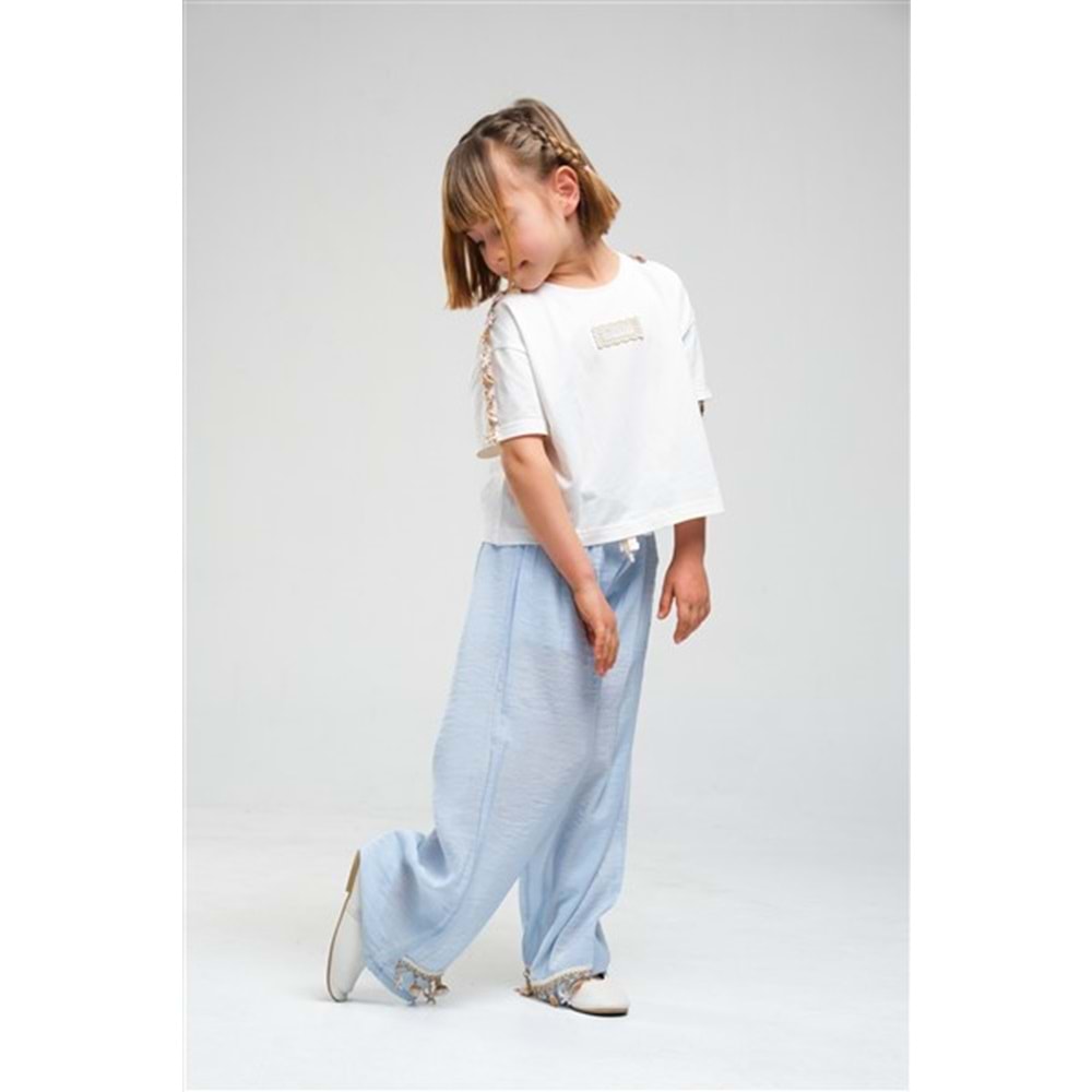 N1006 KIZ TAKIM - MAVİ - 3-4 YAŞ