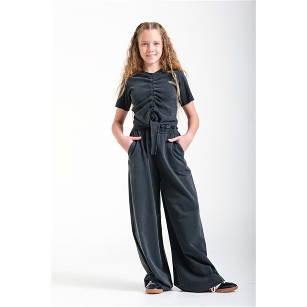 8162 PANTOLON - SİYAH - 158 CM