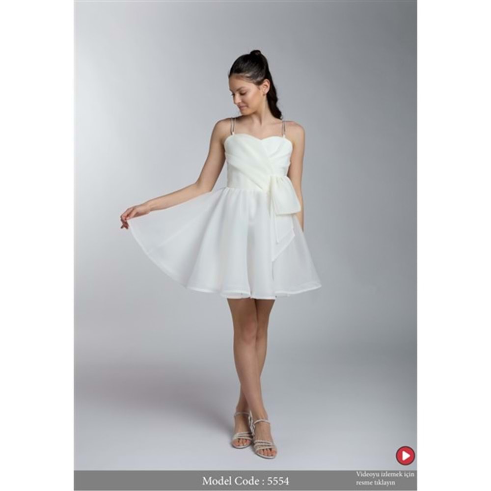 5554 ELBİSE - PUDRA - 10 YAŞ