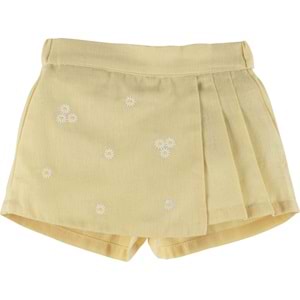 Nakışlı Şort Etek 19518