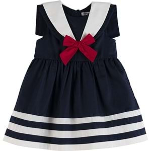 Marin Yakalı Elbise 19486