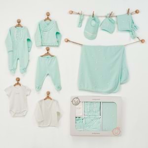 BEBEK HASTANE ÇIKIŞI 10 PCS NEWBORN SET SUMMER PARADISE