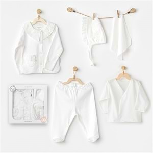 BEBEK HASTANE ÇIKIŞI 5 PCS NEWBORN SET DUCK