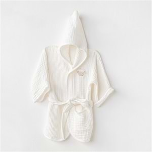 BEBEK BORNOZ BATHROBE GIFT SET