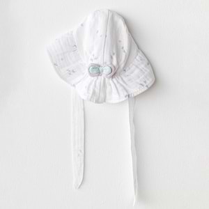 BEBEK ŞAPKA HAT MAGICAL BUTTERFLY MUSLIN