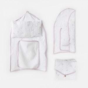 BEBEK ALT AÇMA CHANGING MAT MAGICAL BUTTERFLY MUSLIN