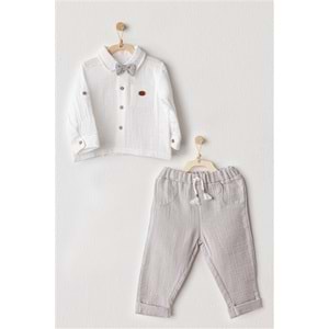BEBEK TAKIM 2 PCS SET OCEAN IS MY HAPPY PLACE MUSLIN