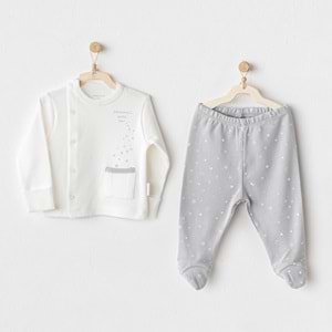 BEBEK ZIBIN SET 2 PCS SIDE SNAP SET MOMMY’S LITTLE STAR