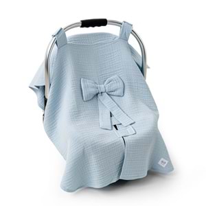 BEBEK ANA KUCAĞI ÖRTÜSÜ CAR SEAT COVER MUSLIN HOME