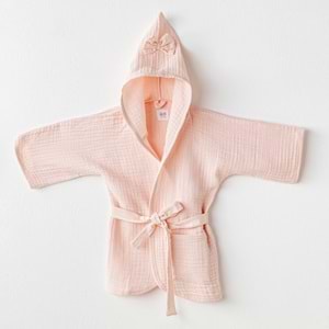 BEBEK BORNOZ BATHROBE MUSLIN HOME