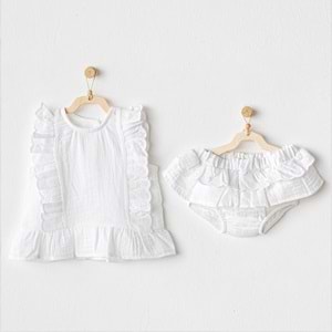 BEBEK TAKIM 2 PCS SET MUSLIN HOME