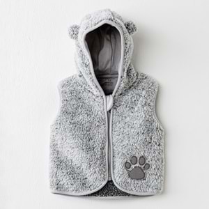 BEBEK YELEK VEST WELSOFT KEEP SMILING