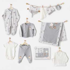 BEBEK HASTANE ÇIKIŞI 10 PCS NEWBORN SET HELLO AUTUMN