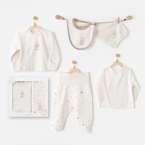BEBEK HASTANE ÇIKIŞI 5 PCS NEWBORN SET MY 1 ST WARDROBE