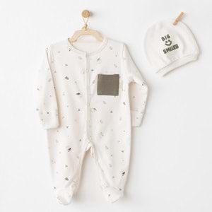 BEBEK TULUM TAKIM ROMPER HAT SET MY 1 ST WARDROBE