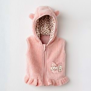BEBEK YELEK VEST WELSOFT LITTLE LEOPARD