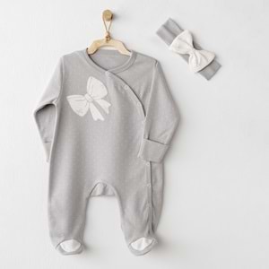 BEBEK TULUM TAKIM ROMPER BAND SET BABY BOW BLISS