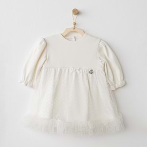 BEBEK ELBİSE DRESS BABY BOW BLISS