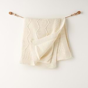 BEBEK TRİKO BATTANİYE KNITTED BLANKET 85X100