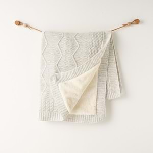 BEBEK TRİKO BATTANİYE KNITTED BLANKET 85X100